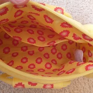 Yellow And Pink Flower Bag